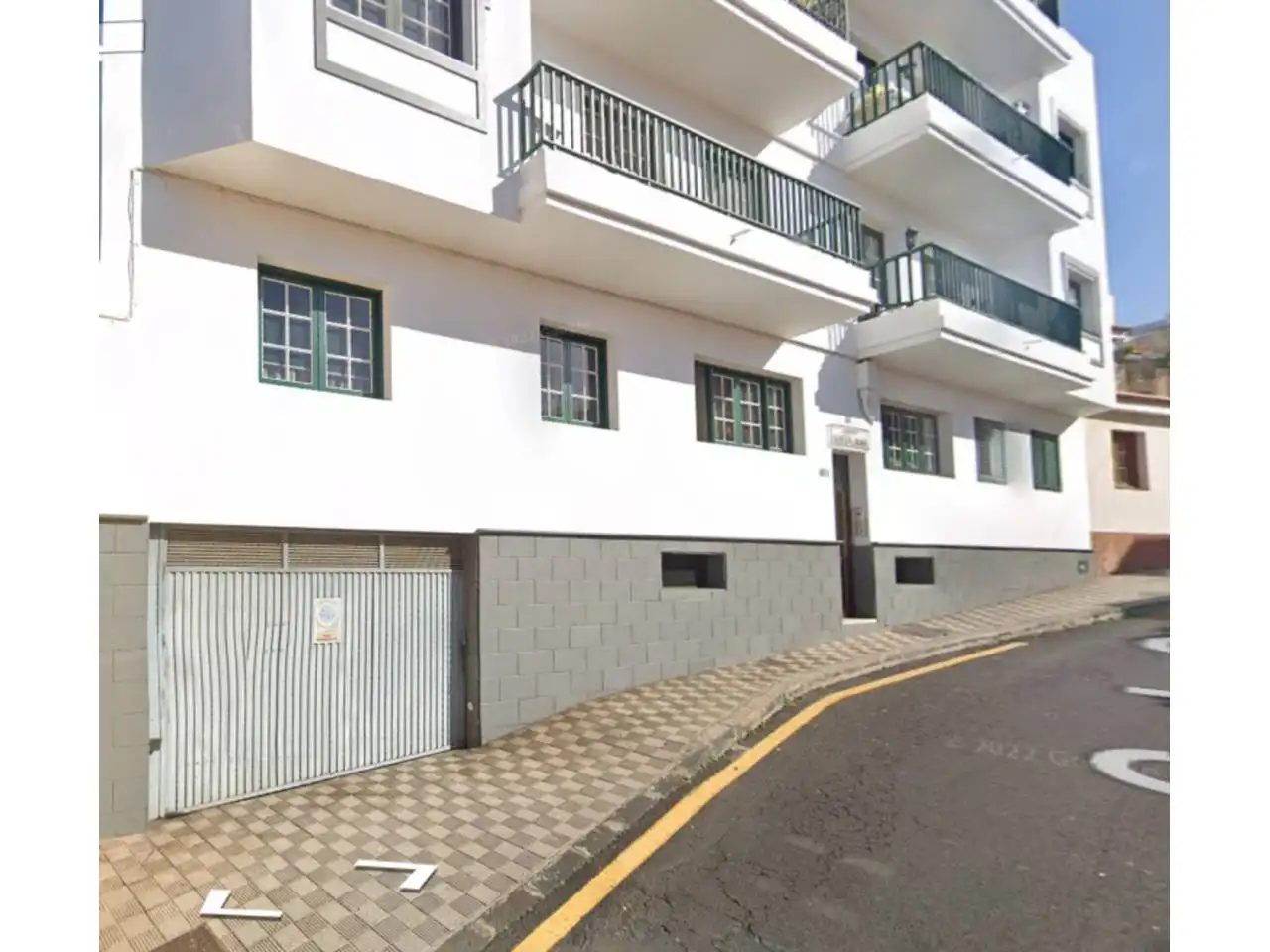 Vista exterior de Garaje de alquiler en Los Realejos