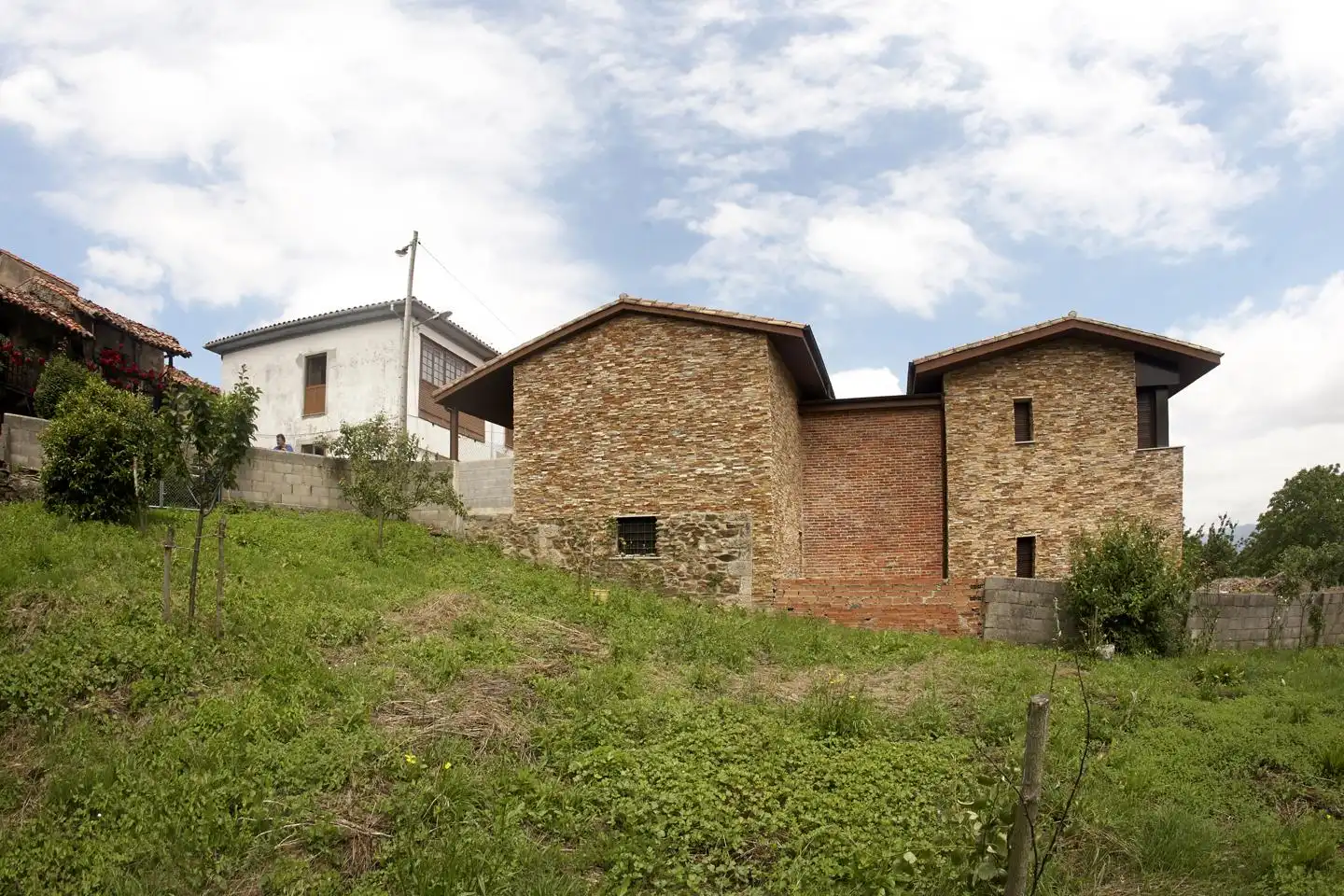 Exterior view of Houses for sale in Pravia  with Private garden and Terrace