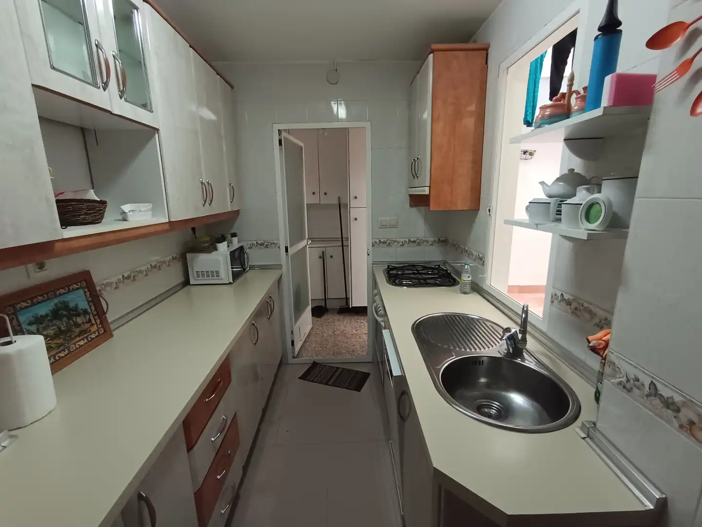 Küche von Wohnung zum Verkauf in Jaén mit Klimaanlage, Heizung und Möbliert