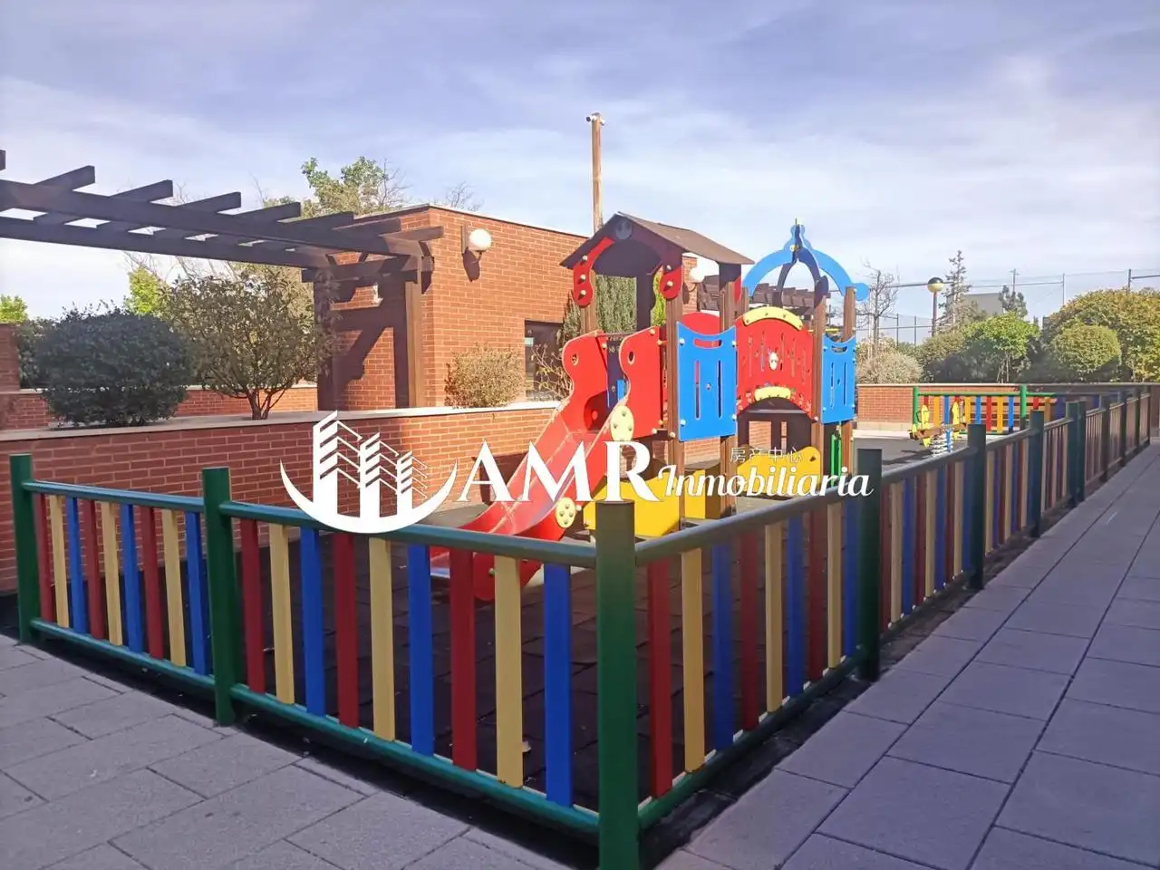 Terrasse von Wohnung zum Verkauf in Seseña mit Klimaanlage, Terrasse und Abstellraum