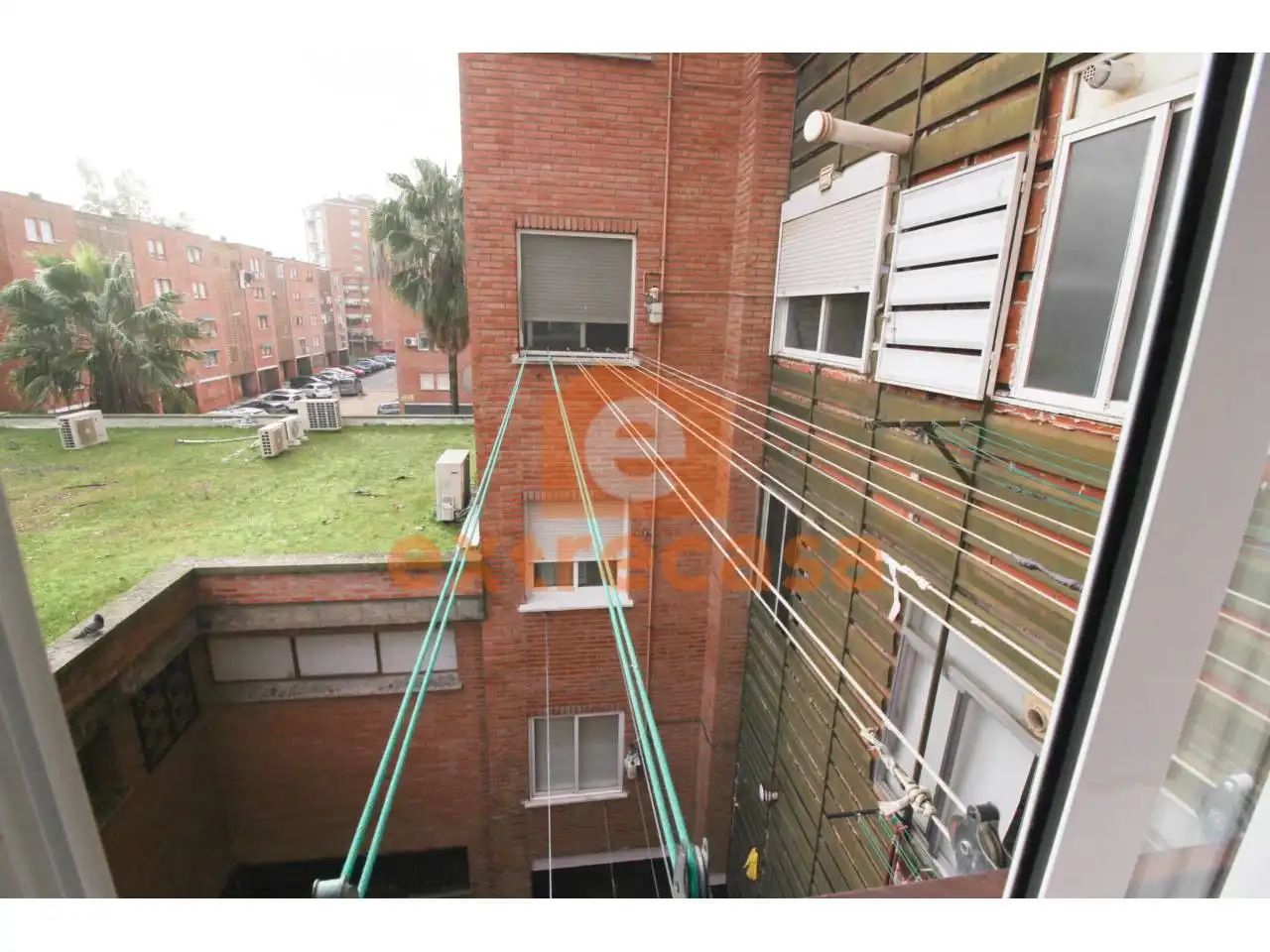 Vista exterior de Pis de lloguer en Badajoz amb Aire condicionat, Terrassa i Moblat