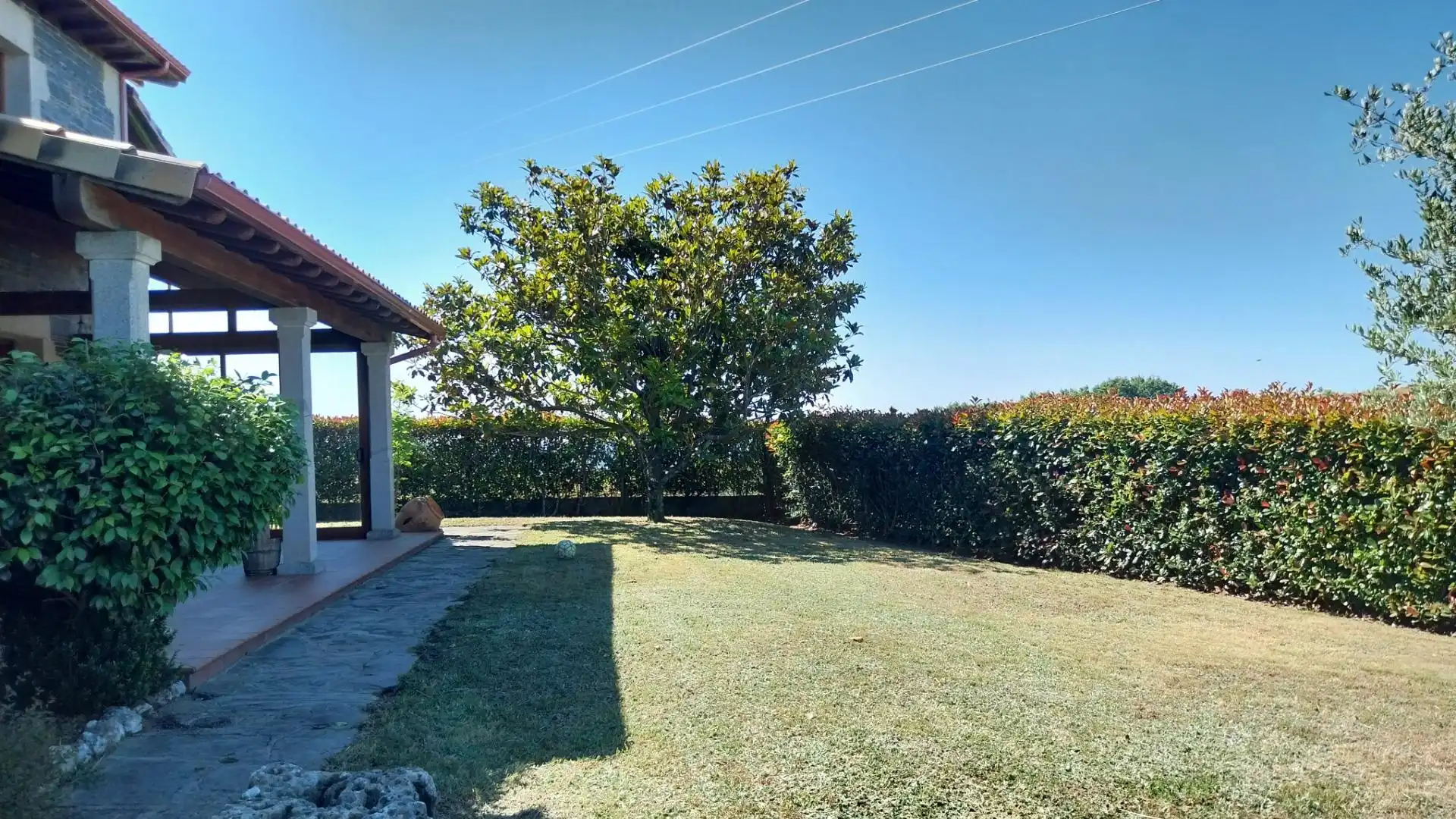 Garden of Houses for sale in Laza  with Private garden, Terrace and Furnished