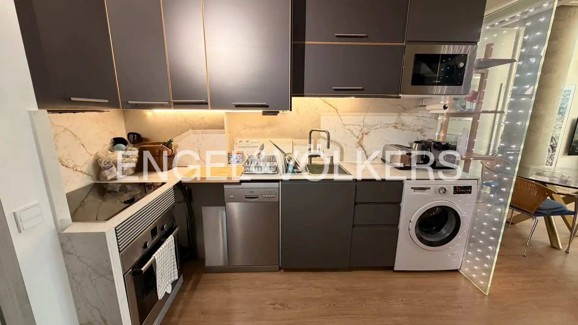 Kitchen of Lofts for rent in San Sebastián de los Reyes  with Air Conditioner, Heating and Parquet flooring