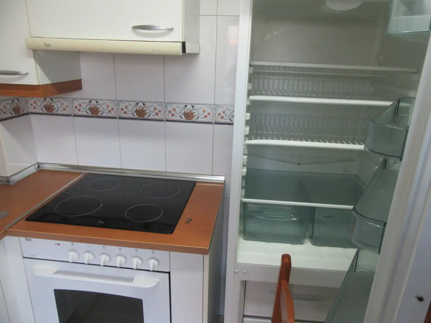 Küche von Wohnung zur Miete in Zaragoza mit Heizung, Parkett und Terrasse