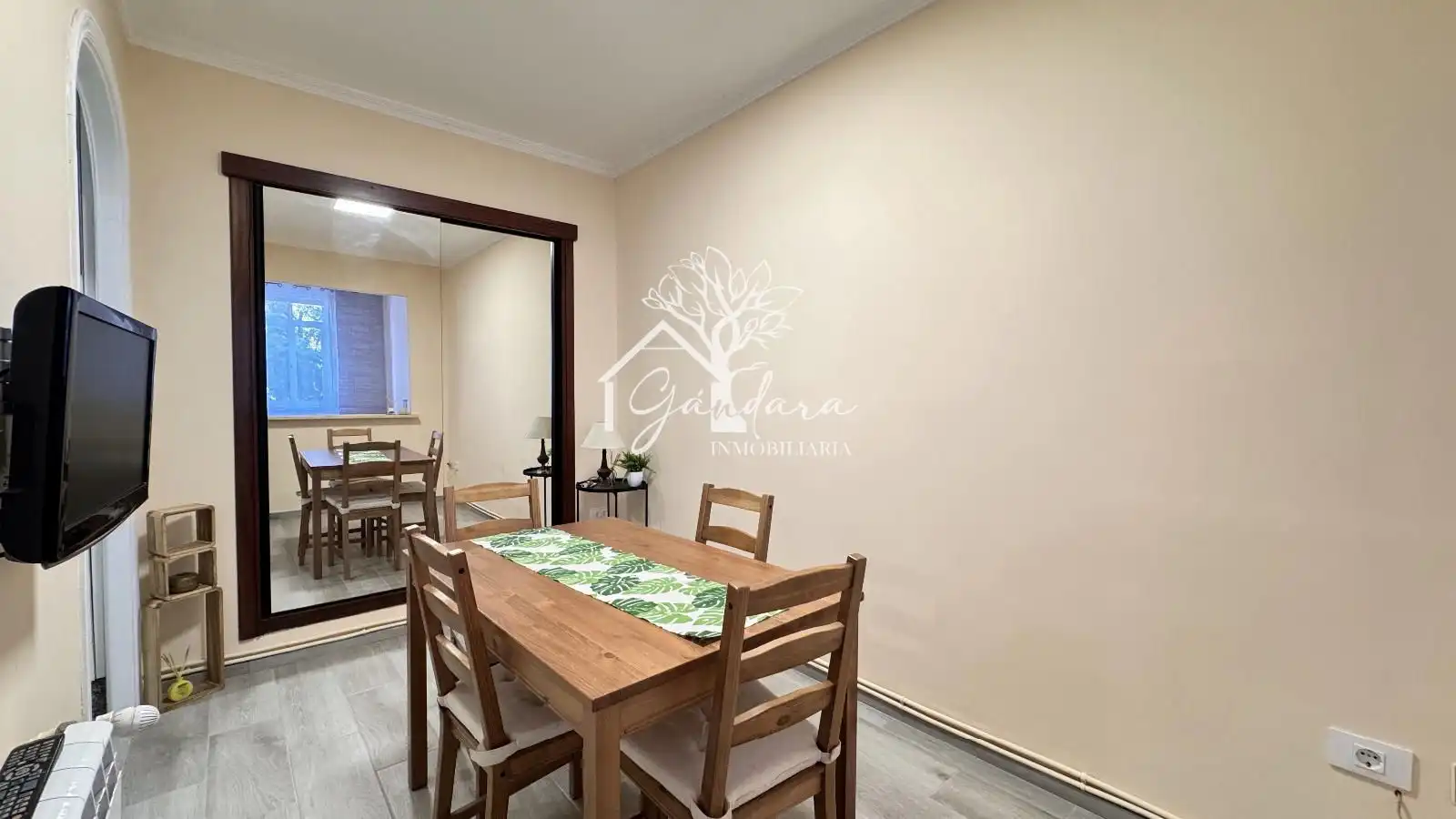 Dining room of Flat for rent in Ferrol  with Heating, Furnished and Washing machine