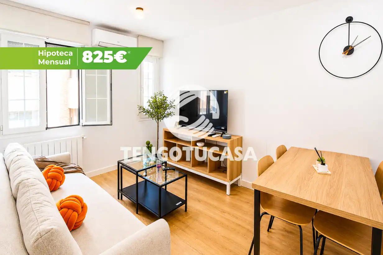 Sala d'estar de Pis en venda en Madrid amb Aire condicionat, Calefacció i Traster
