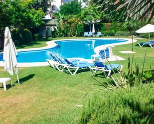 Swimming pool of Planta baja to rent in Marbella  with Air Conditioner, Terrace and Swimming Pool