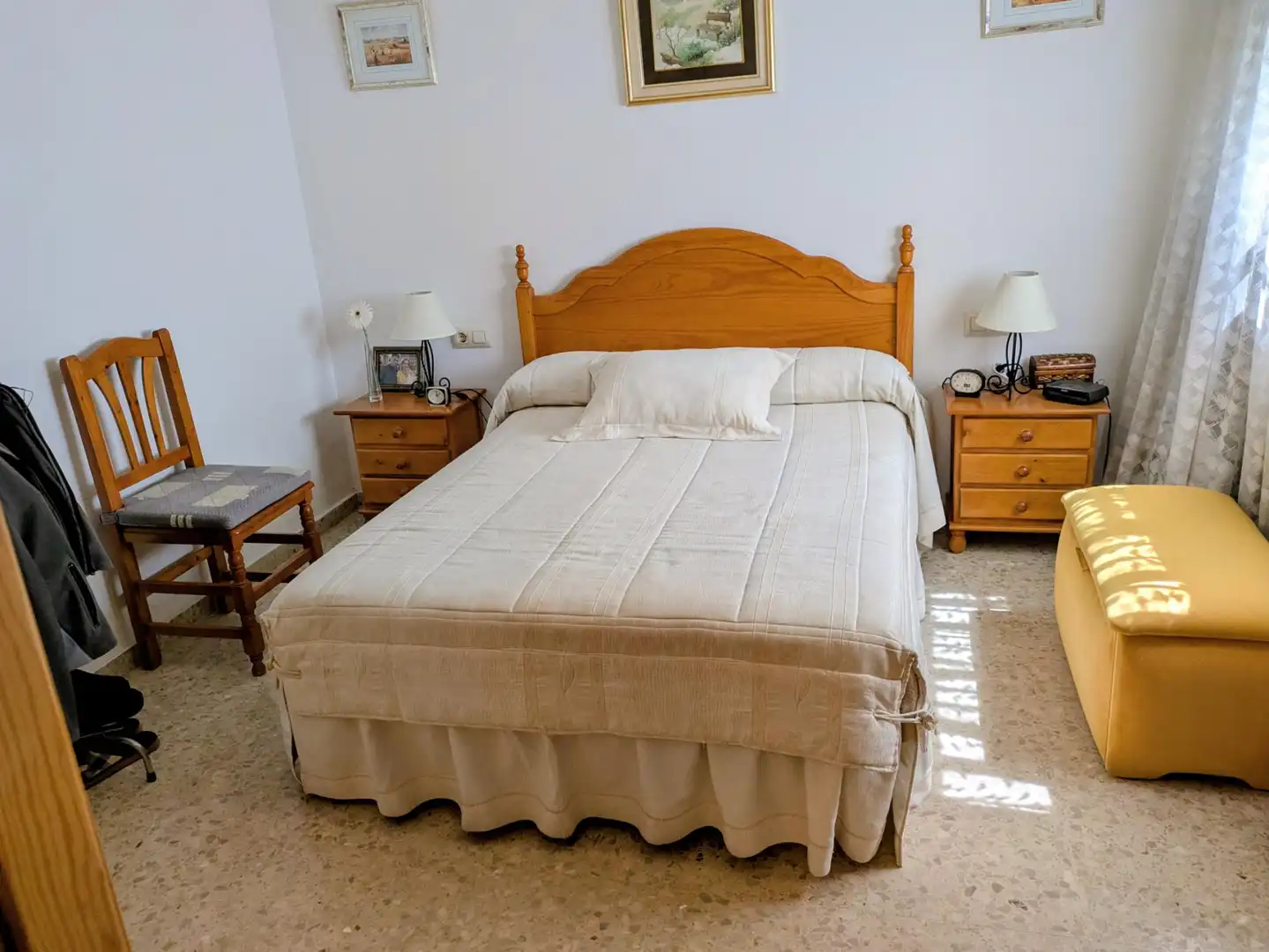 Schlafzimmer von Wohnungen zum Verkauf in Cullera mit Terrasse und Möbliert