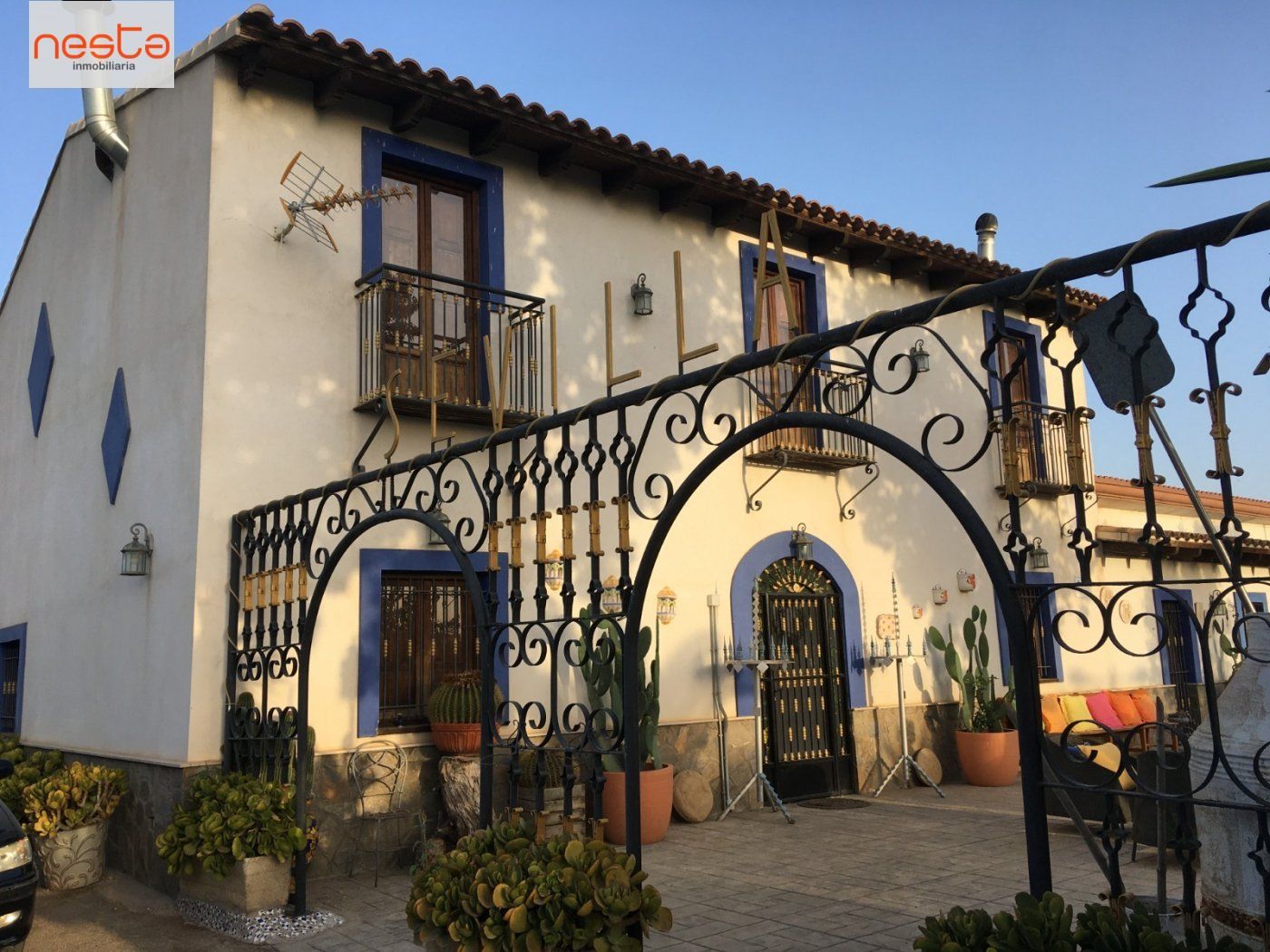 Exterior view of Country house for sale in Lorca  with Air Conditioner, Heating and Private garden