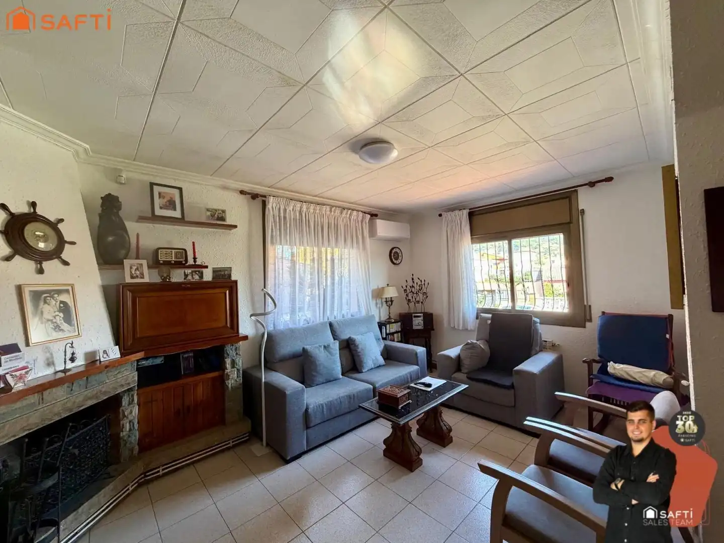 Sala de estar de Casa o chalet en venta en Pineda de Mar con Terraza y Balcón