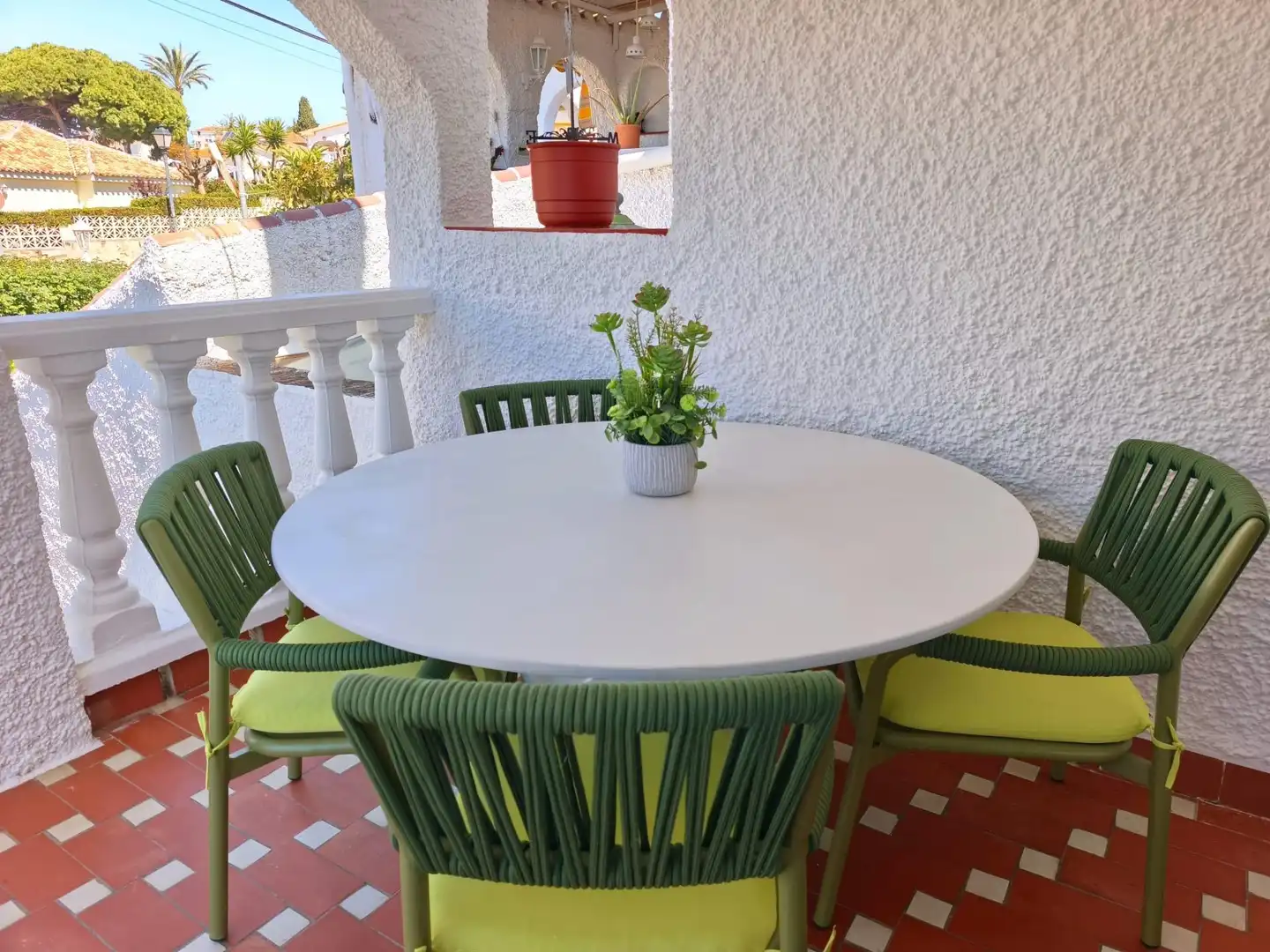 Terraza de Casa adosada de alquiler en Vélez-Málaga