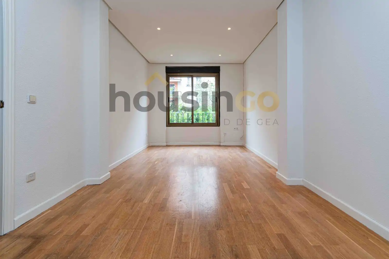 Sala de estar de Piso en venta en  Madrid Capital con Aire acondicionado, Calefacción y Parquet