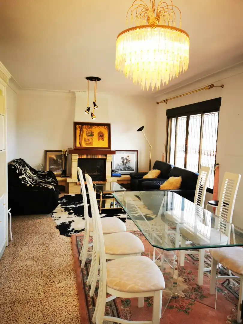 Sala de estar de Casa o chalet de alquiler en Polop con Calefacción, Jardín privado y Terraza