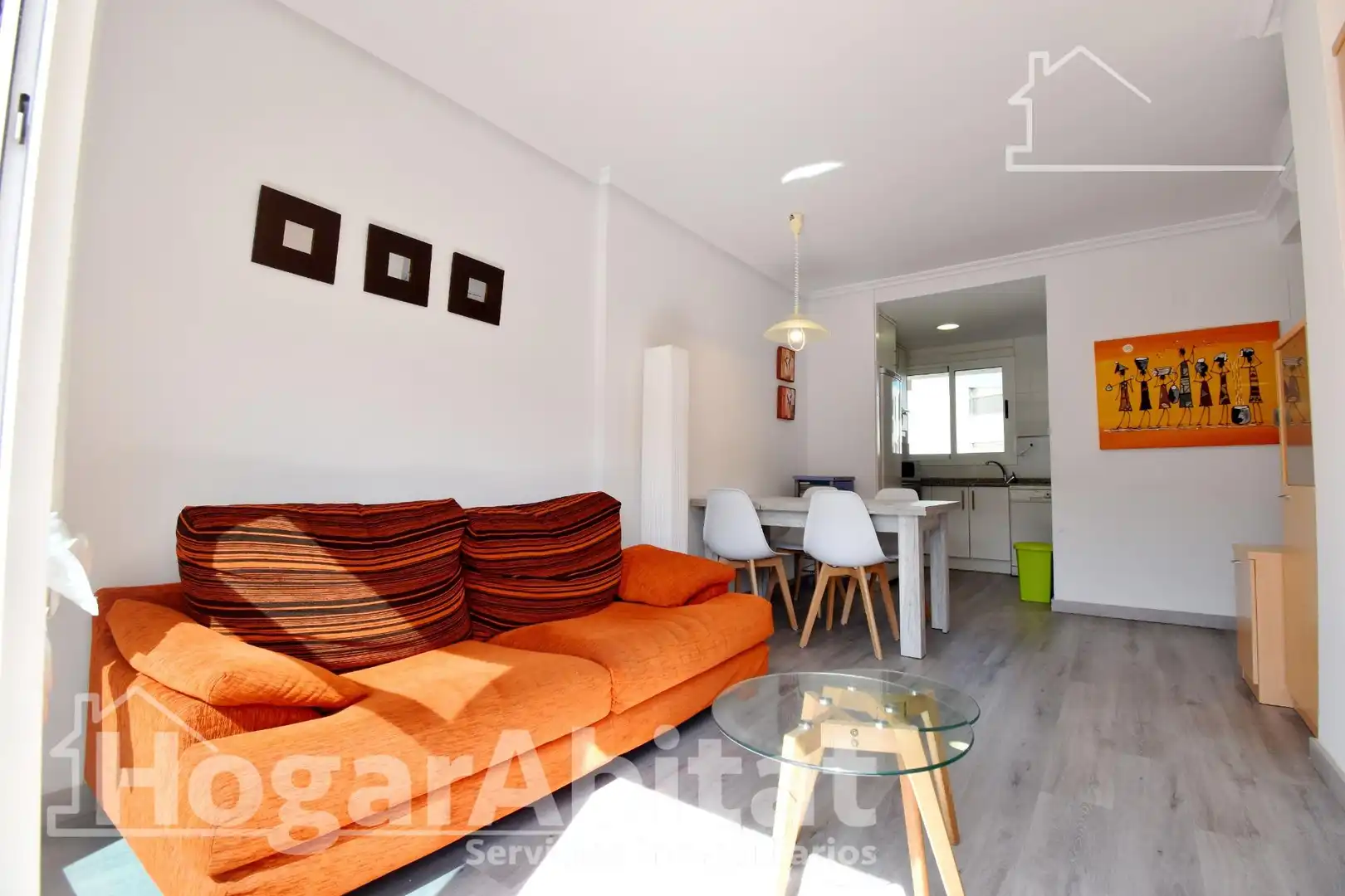Living room of Flat for sale in Dénia  with Air Conditioner, Heating and Private garden
