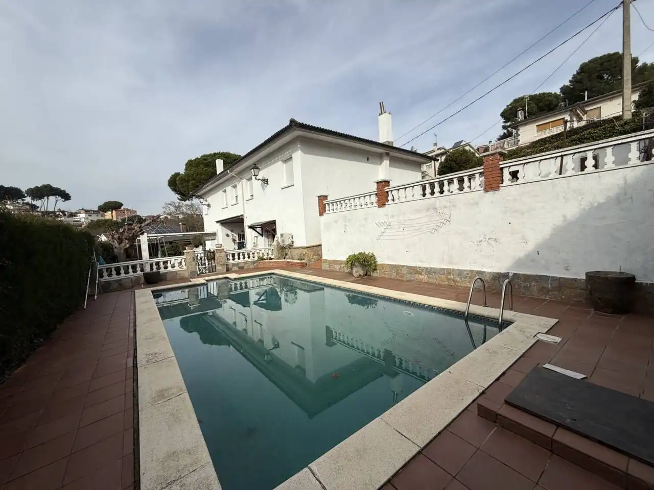 Swimming pool of Houses for sale in Lliçà de Vall  with Air Conditioner, Heating and Private garden