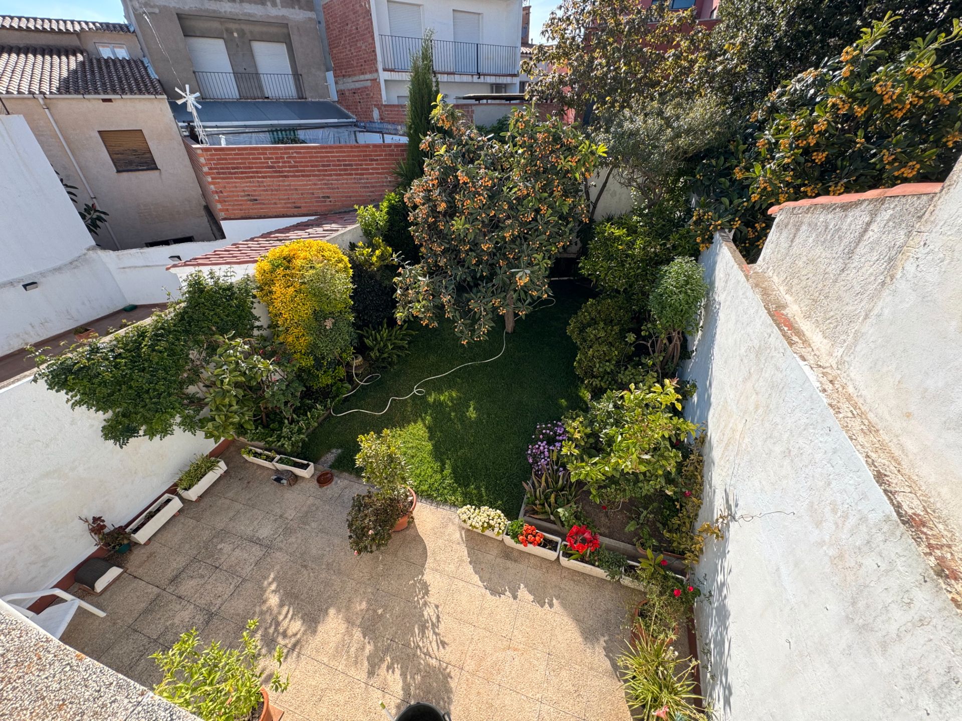 Jardí de Casa adosada en venda en Sant Feliu de Guíxols amb Calefacció, Jardí privat i Terrassa