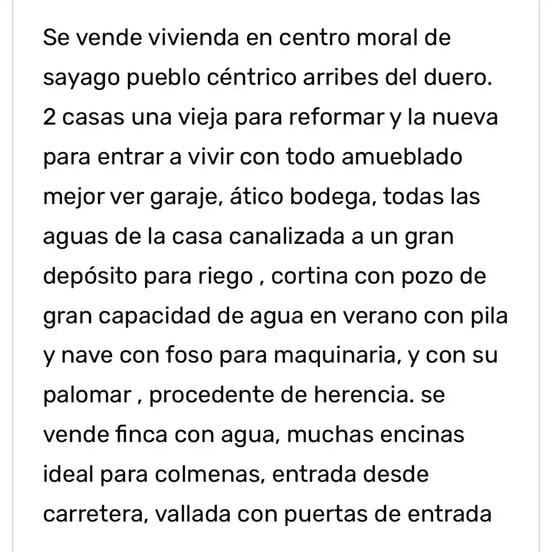 Jardí de Casa o xalet en venda en Moral de Sayago amb Jardí privat, Traster i Moblat