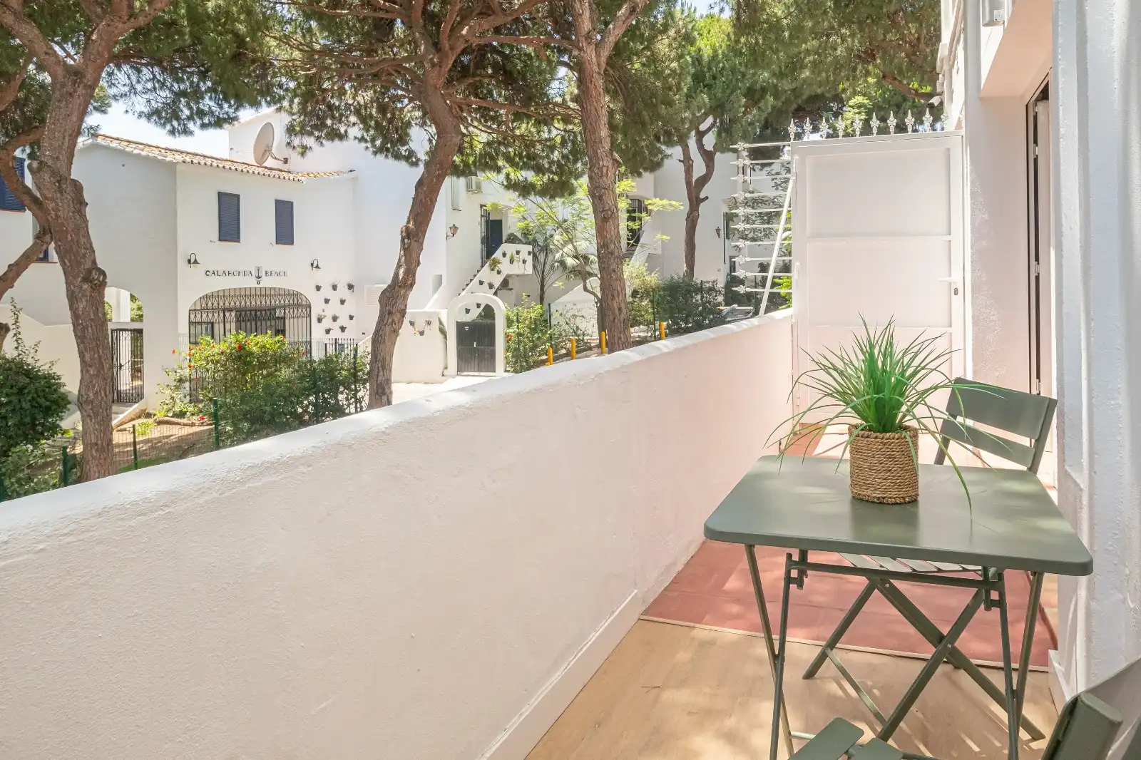Balcony of Apartments for sale in Mijas  with Air Conditioner, Terrace and Furnished
