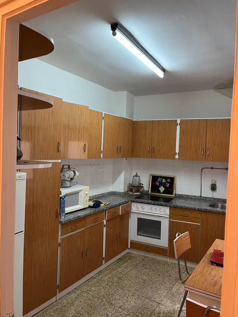 Kitchen of Flat for sale in Zamora Capital   with Heating and Terrace