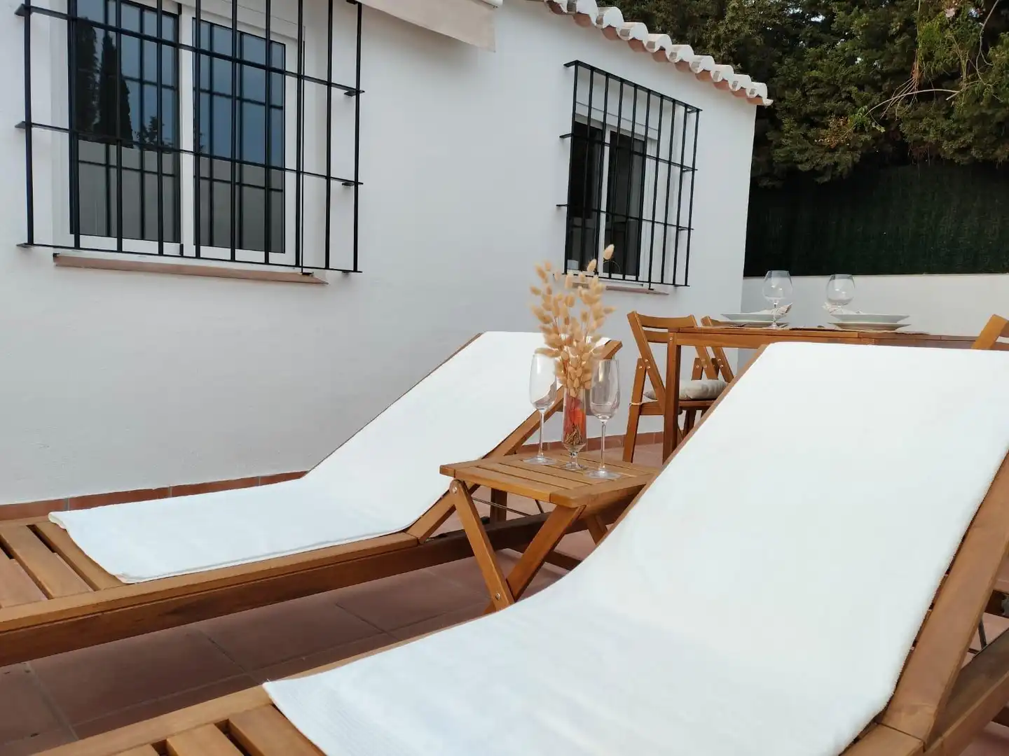 Terraza de Casa o chalet en venta en Benalmádena con Aire acondicionado, Calefacción y Jardín privado