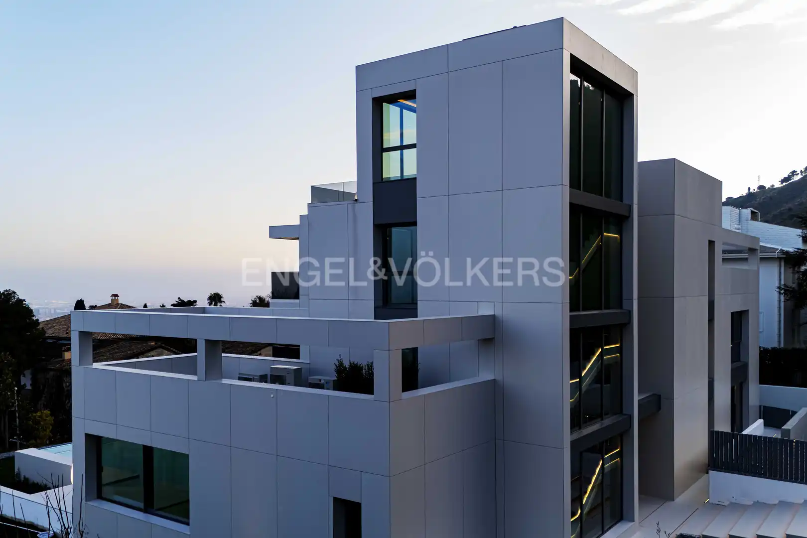 Vista exterior de Casa o chalet en venta en Barcelona con Aire acondicionado, Calefacción y Jardín privado