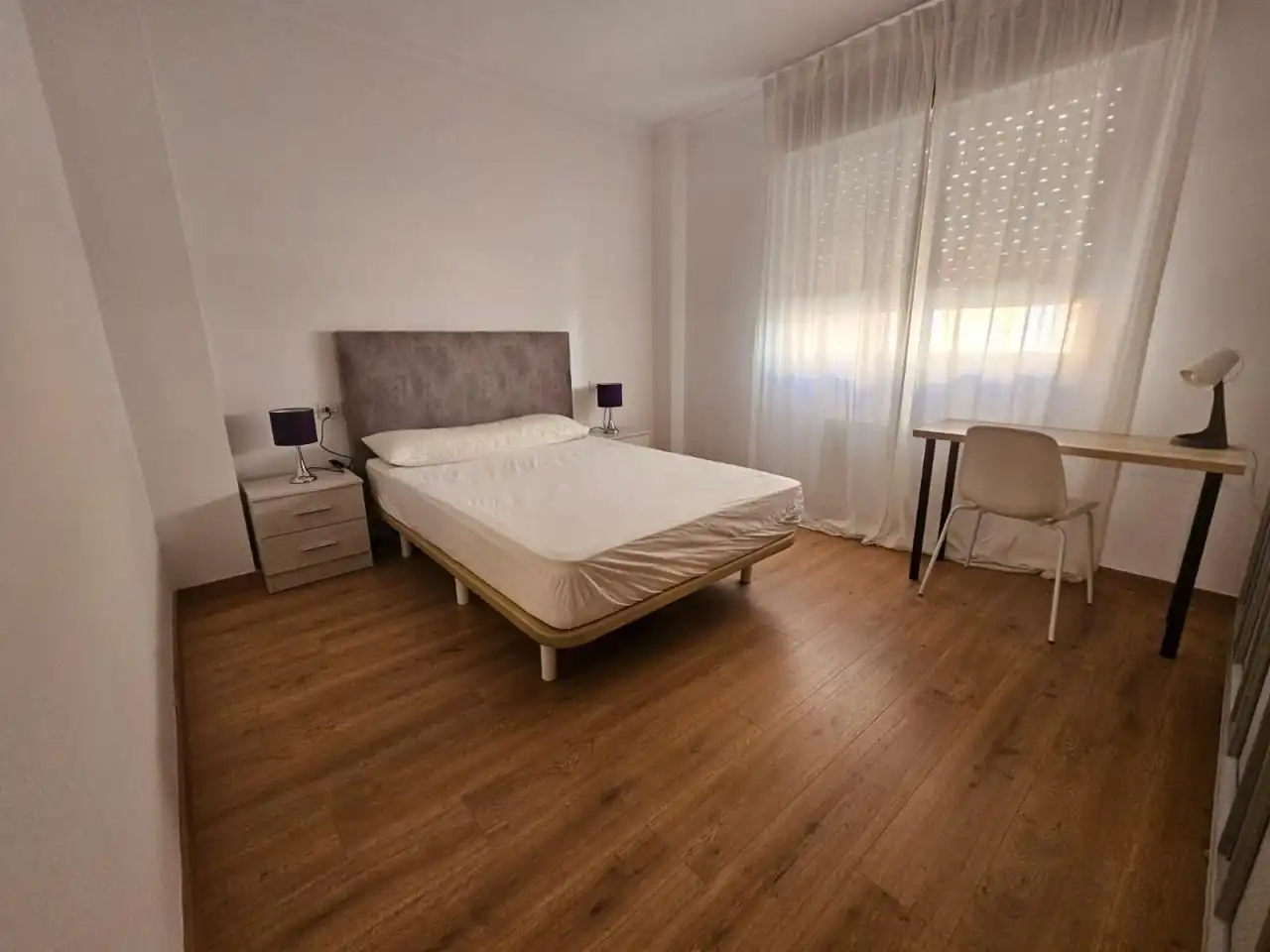 Bedroom of Flat for rent in Ourense Capital   with Heating, Furnished and Balcony
