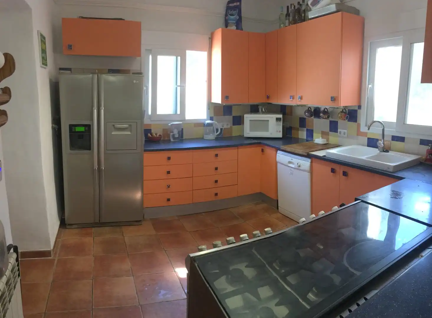 Cocina de Finca rústica en venta en Vélez de Benaudalla con Aire acondicionado, Calefacción y Terraza