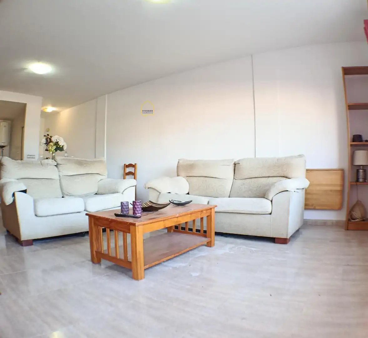 Wohnzimmer von Wohnungen zum Verkauf in Águilas mit Klimaanlage, Heizung und Terrasse