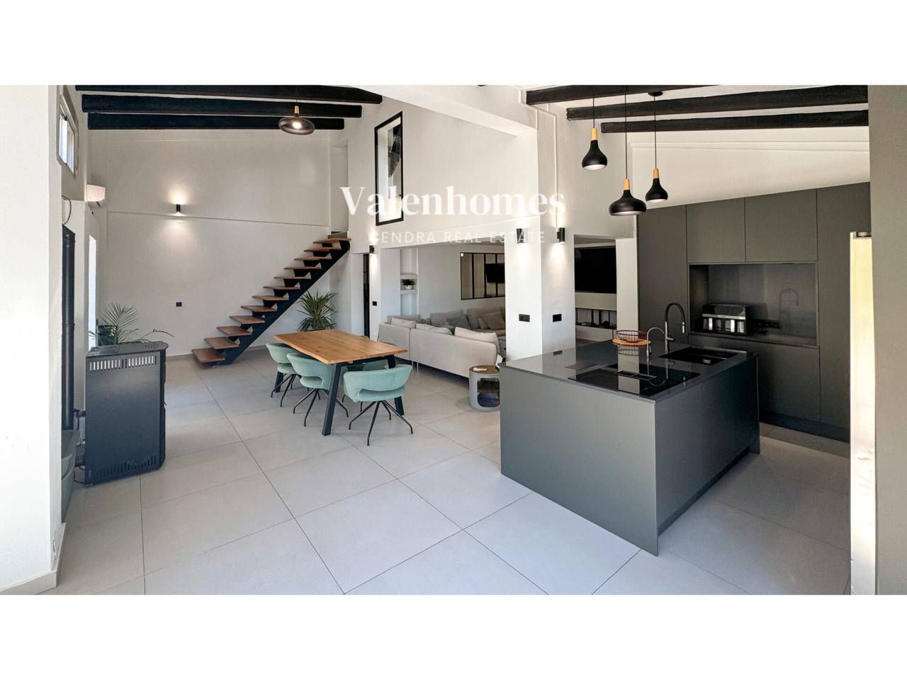 Kitchen of House or chalet for sale in  Murcia Capital  with Air Conditioner, Heating and Private garden