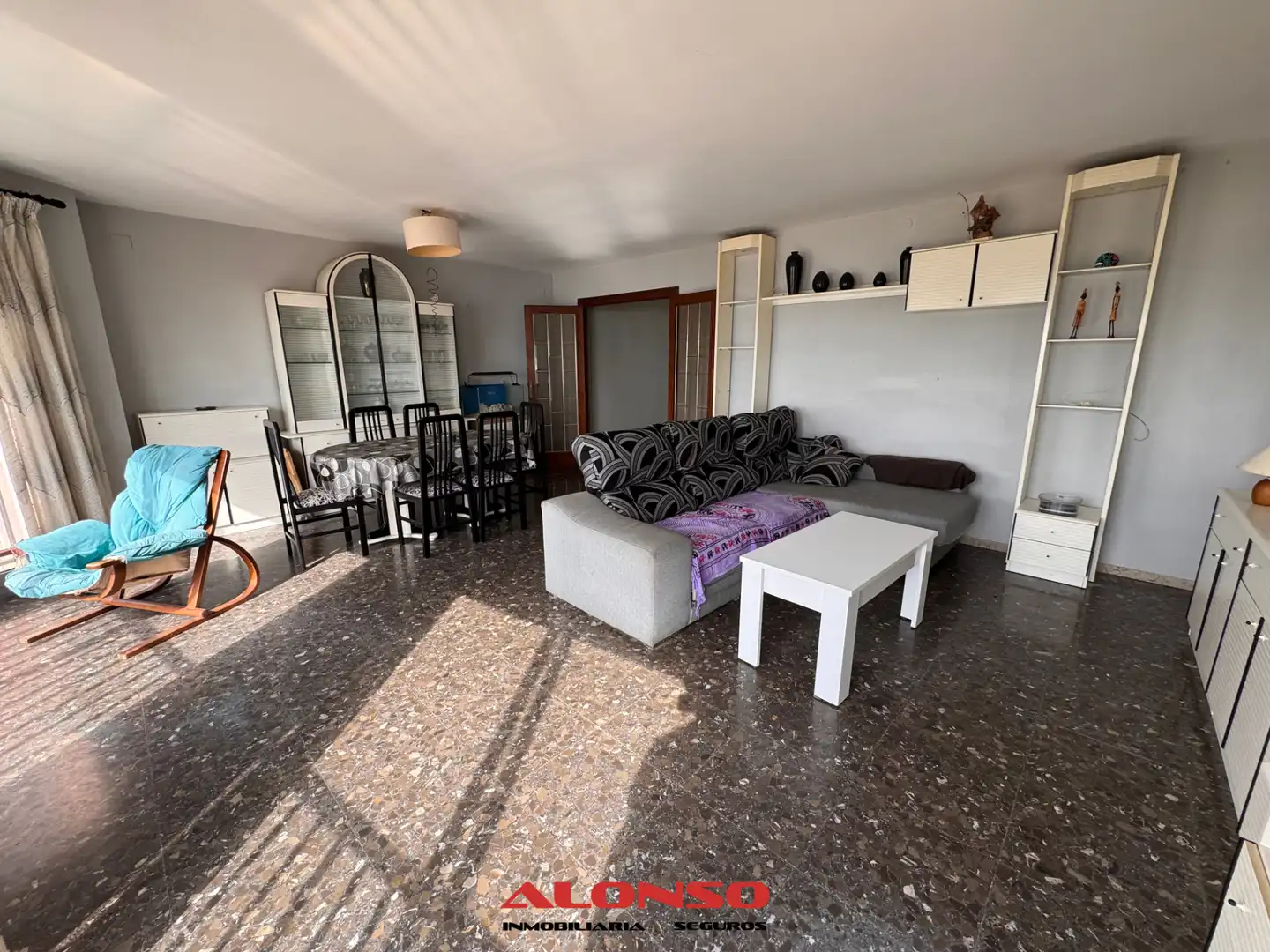 Sala de estar de Piso en venta en Vinaròs con Amueblado y Balcón