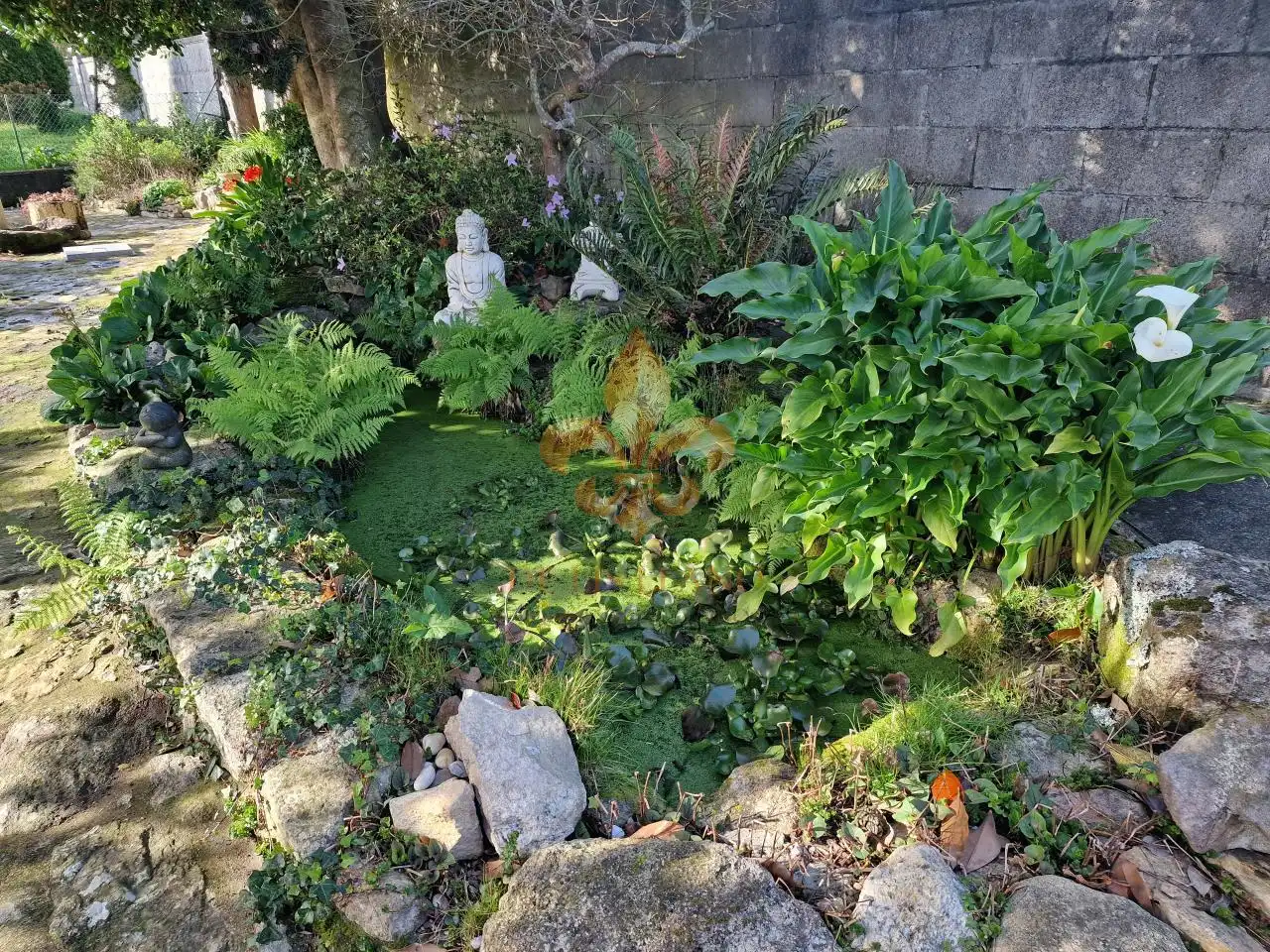 Jardí de Casa o xalet en venda en O Rosal   amb Calefacció, Jardí privat i Terrassa