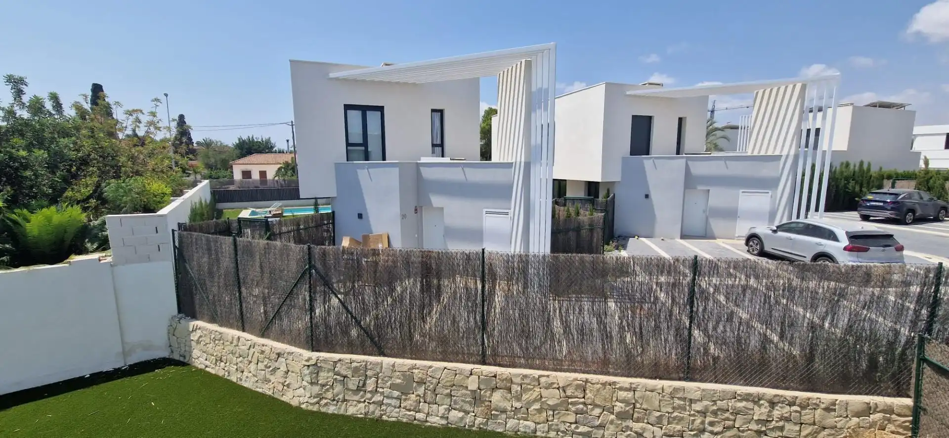 Vista exterior de Casa o chalet en venta en Sant Joan d'Alacant con Aire acondicionado y Piscina