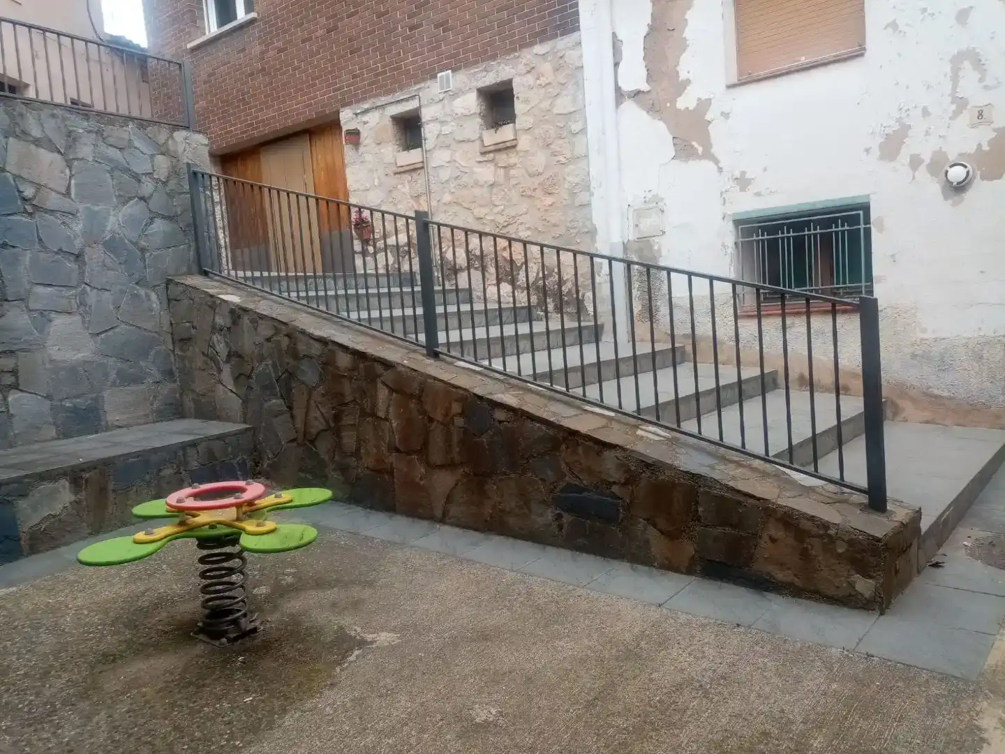 Terrassa de Casa adosada en venda en La Riba amb Traster