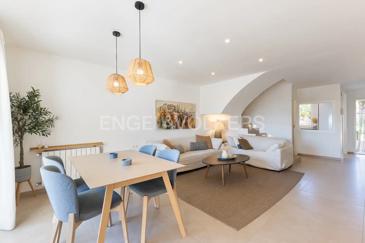 Living room of Houses for rent in  Valencia Capital  with Heating, Private garden and Terrace