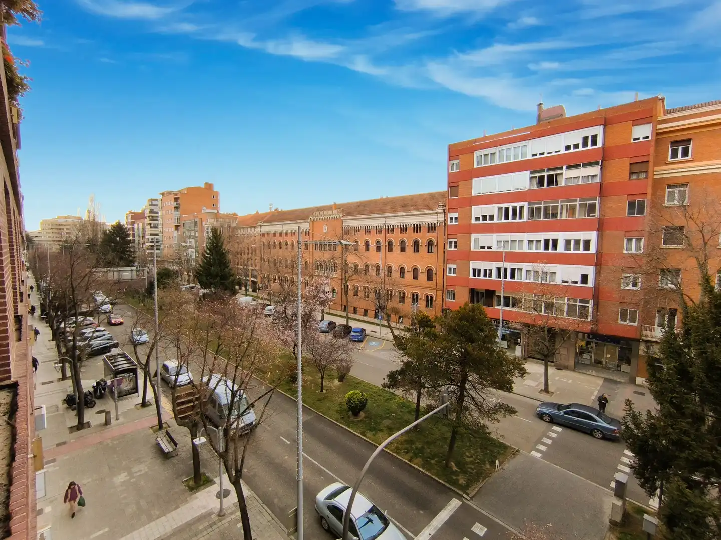 Vista exterior de Piso en venta en Palencia con Calefacción, Parquet y Terraza
