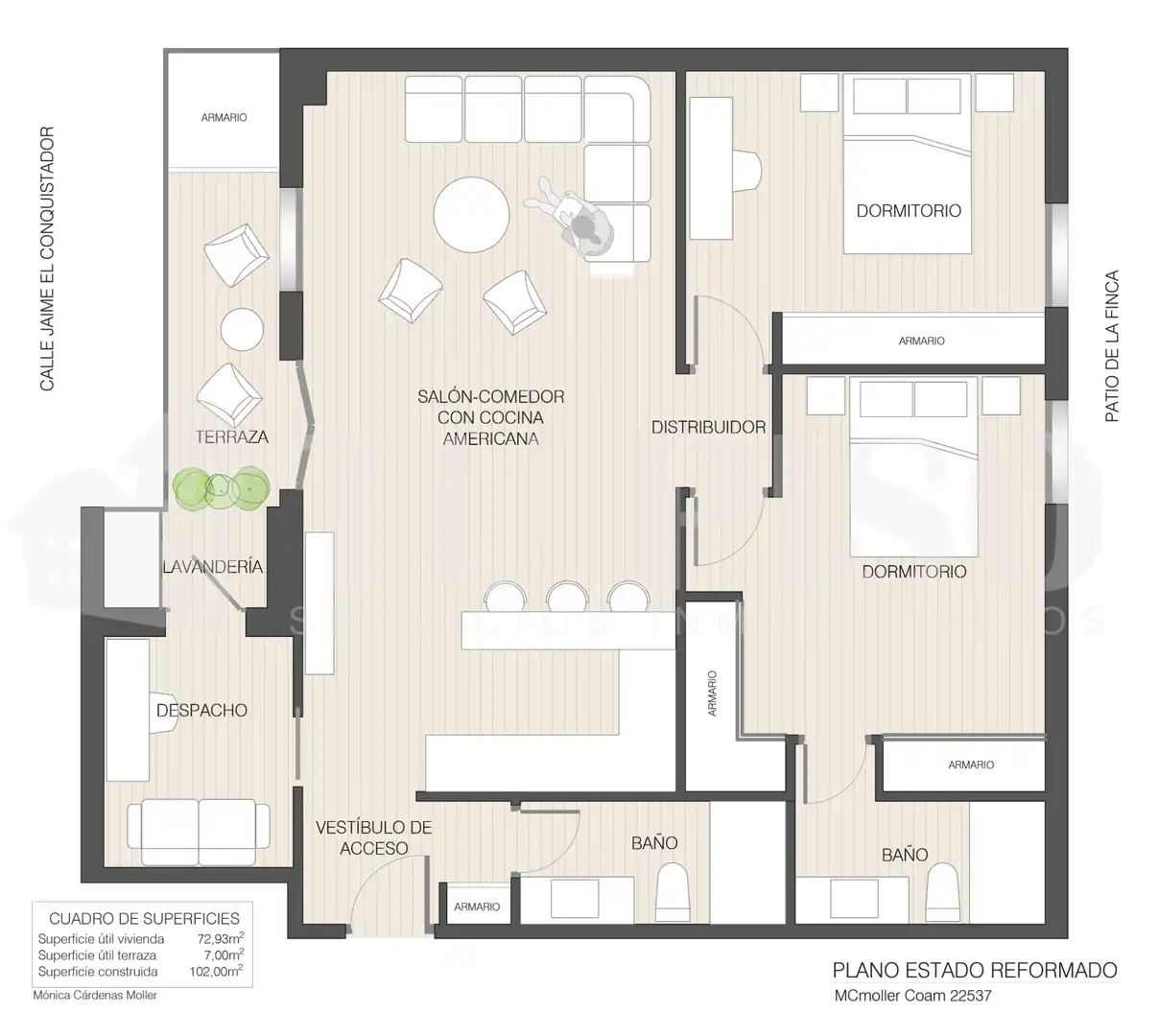 Piso en venta en Madrid con Aire acondicionado, Calefacción y Parquet