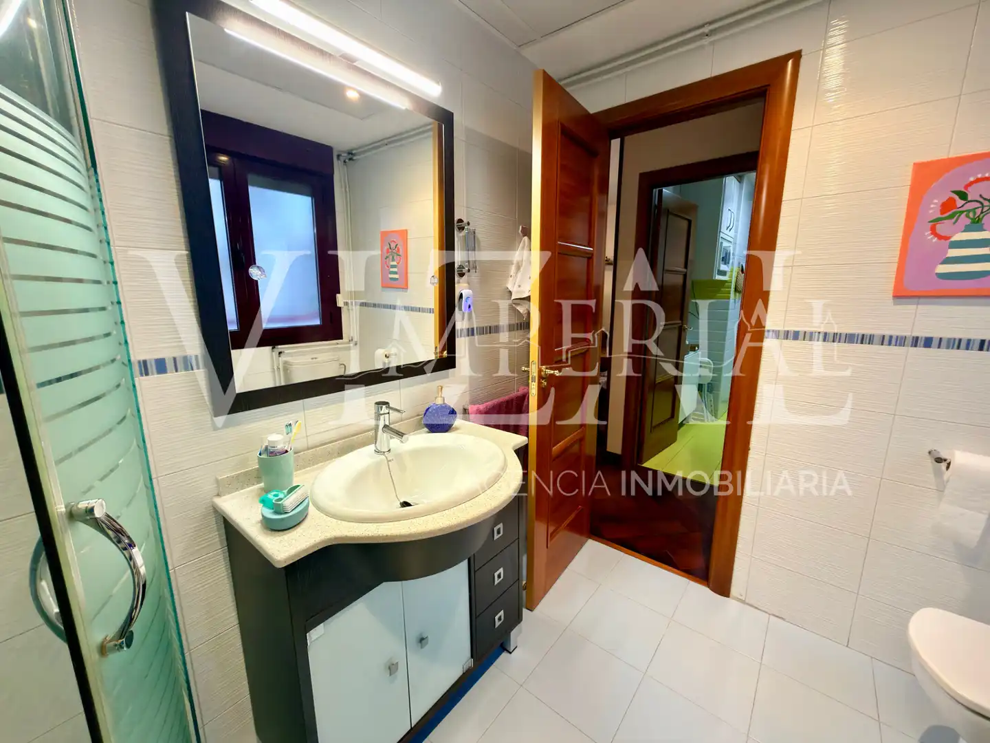 Baño de Apartamento en venta en Toledo con Calefacción, Parquet y Trastero