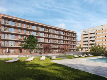 New build Flat with pool for sale in Carrer Cantàbria 21