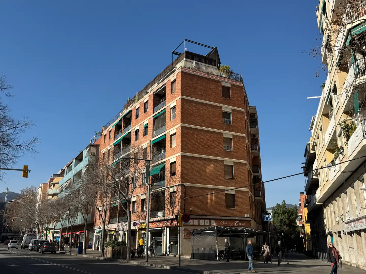 Vista exterior de Pis en venda en Barcelona amb Aire condicionat, Calefacció i Parquet