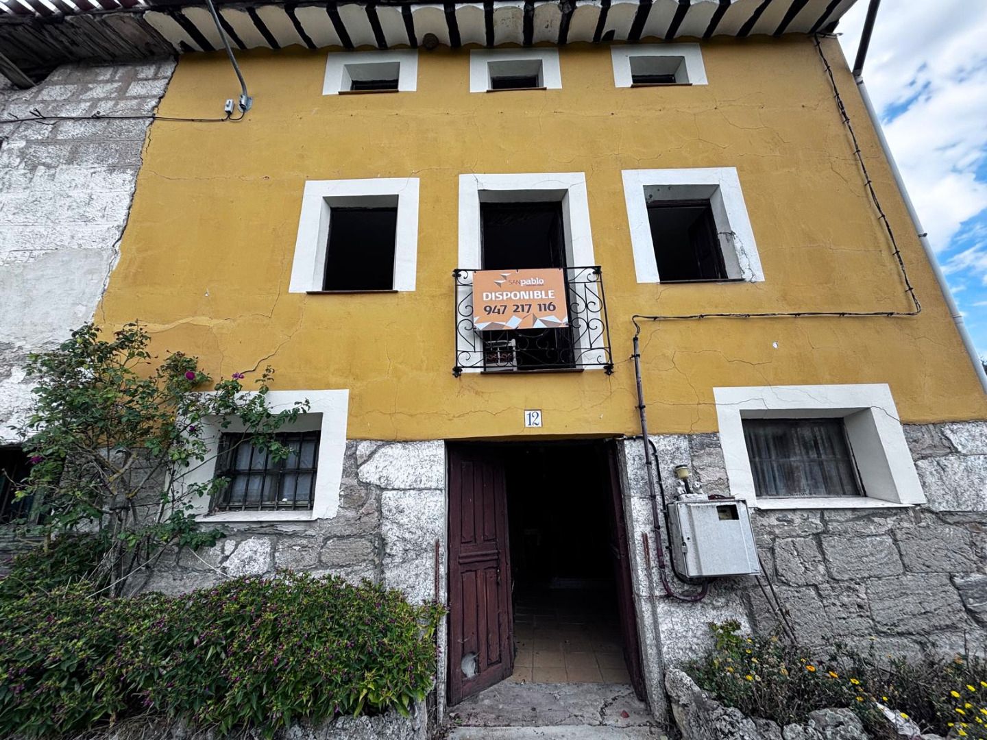 Exterior view of Country house for sale in Valle de Oca  with Heating and Private garden