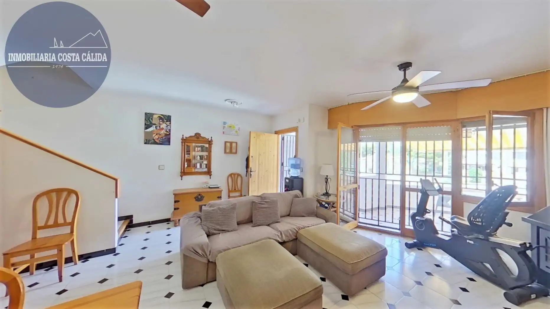 Sala de estar de Dúplex en venta en Águilas con Aire acondicionado, Calefacción y Terraza