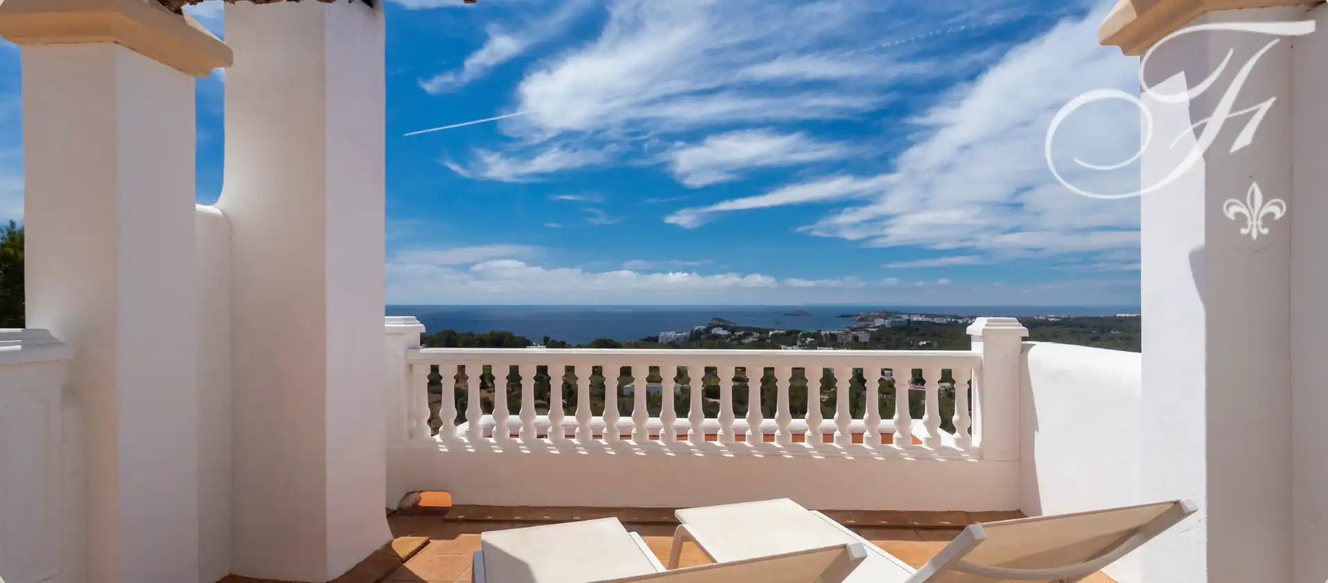 Terraza de Casa adosada en venta en Santa Eulària des Riu con Aire acondicionado, Jardín privado y Terraza