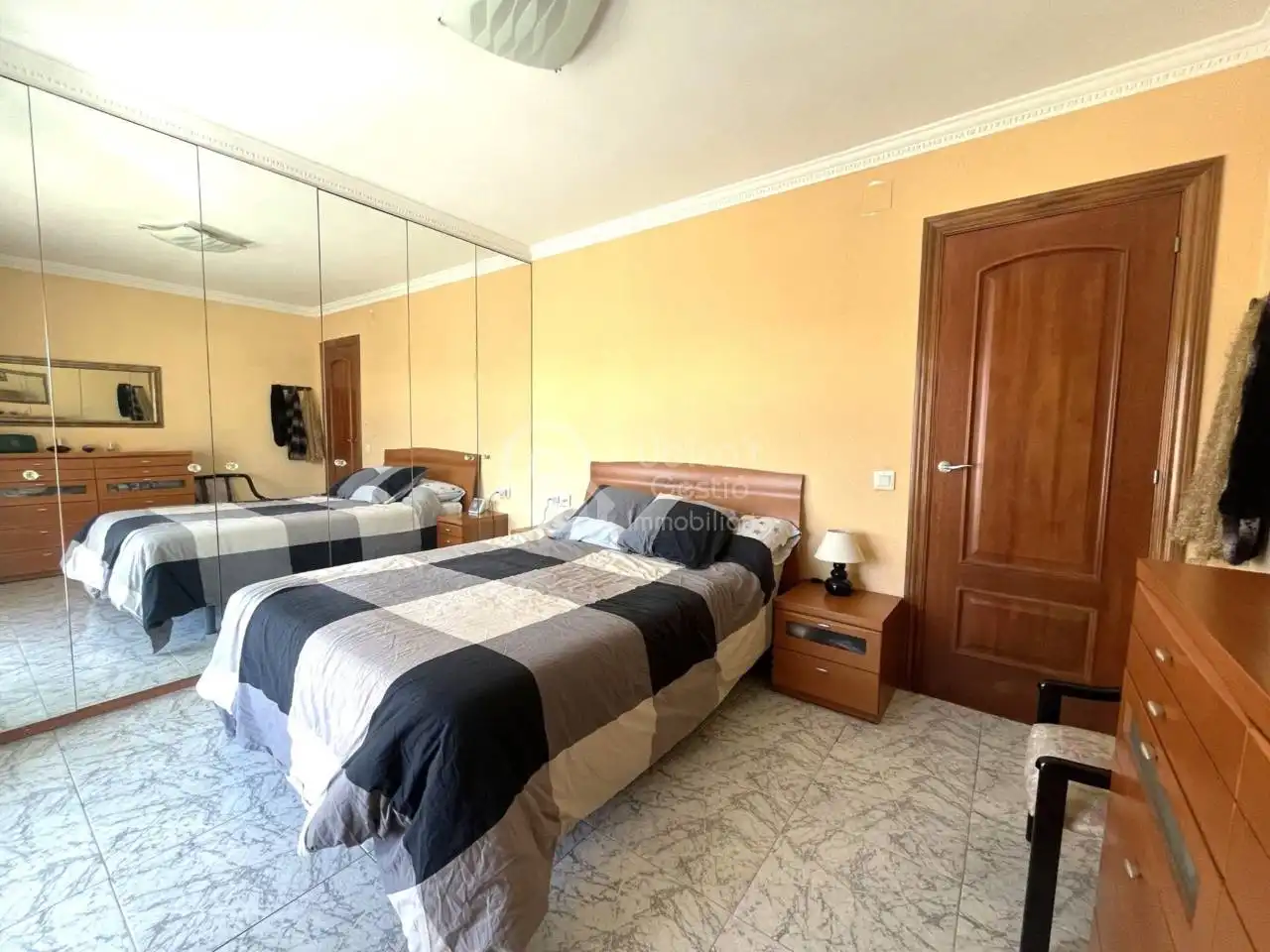 Dormitori de Casa adosada en venda en Palau-solità i Plegamans amb Aire condicionat, Calefacció i Jardí privat