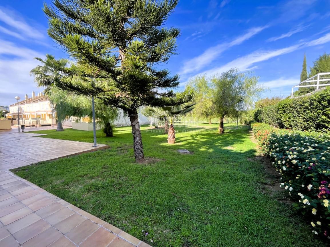 Jardí de Casa adosada en venda en Aznalcázar amb Aire condicionat i Terrassa