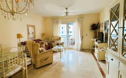 Living room of Apartment for sale in Manilva  with Heating, Parquet flooring and Terrace