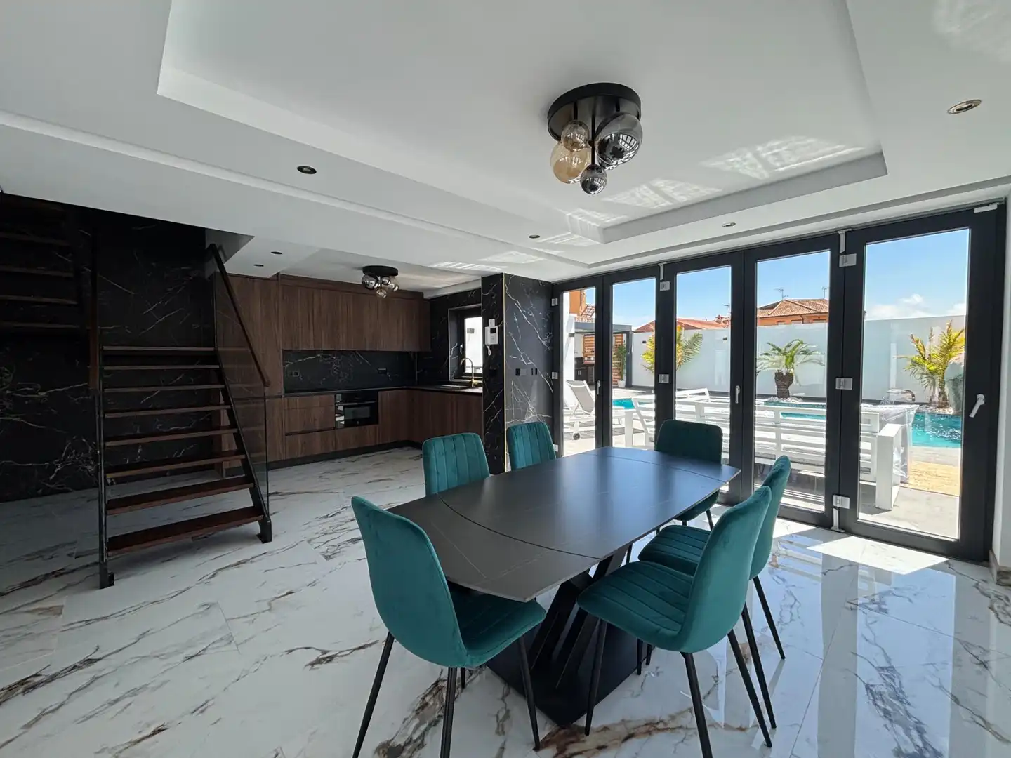Comedor de Casa o chalet en venta en Cartagena con Aire acondicionado, Terraza y Piscina