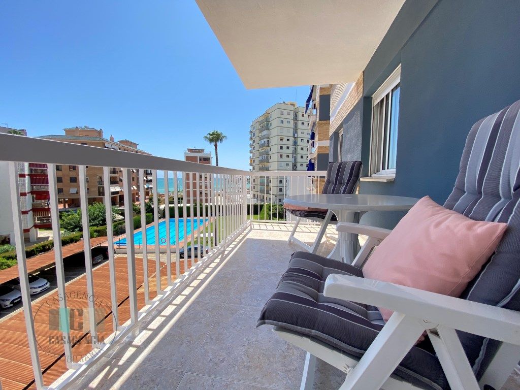 Balcony of Apartment to rent in Benicasim / Benicàssim  with Swimming Pool