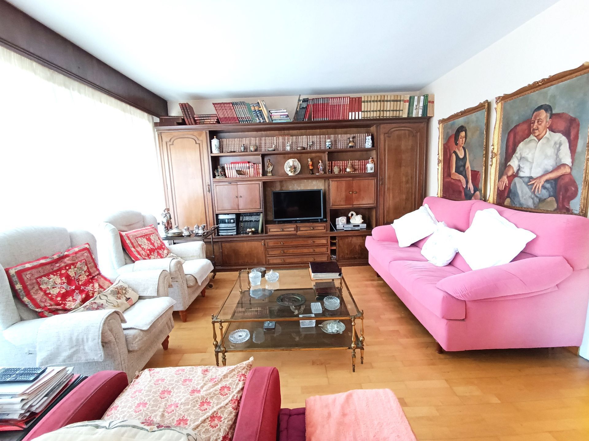 Sala d'estar de Pis en venda en Badalona amb Aire condicionat, Calefacció i Terrassa