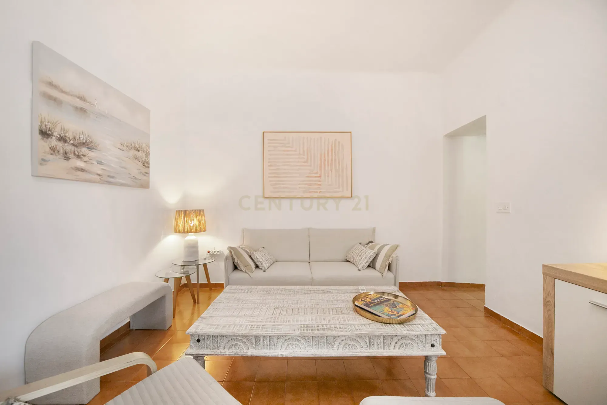 Living room of House or chalet for rent in Calpe / Calp  with Air Conditioner, Storage room and Washing machine