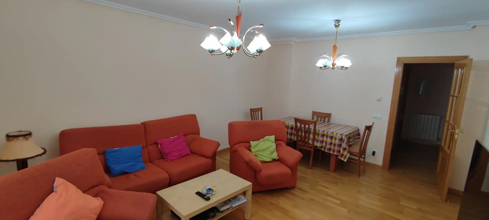 Sala de estar de Piso en venta en Nájera con Calefacción, Parquet y Trastero